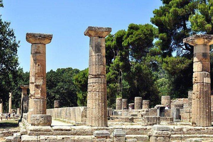 A full day private tour to Ancient Olympia and Corinth canal