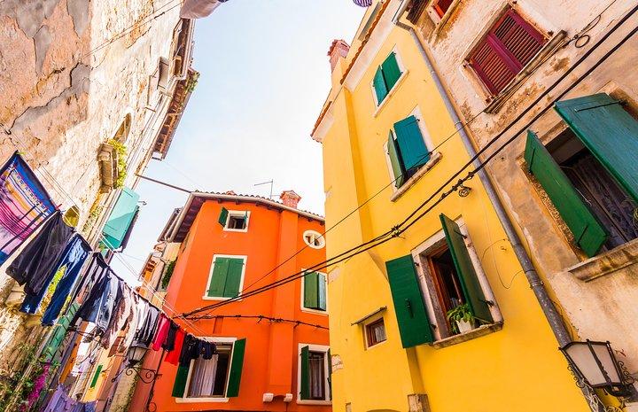 Day trip to Rovinj and Poreč with lunch from Pula and Medulin