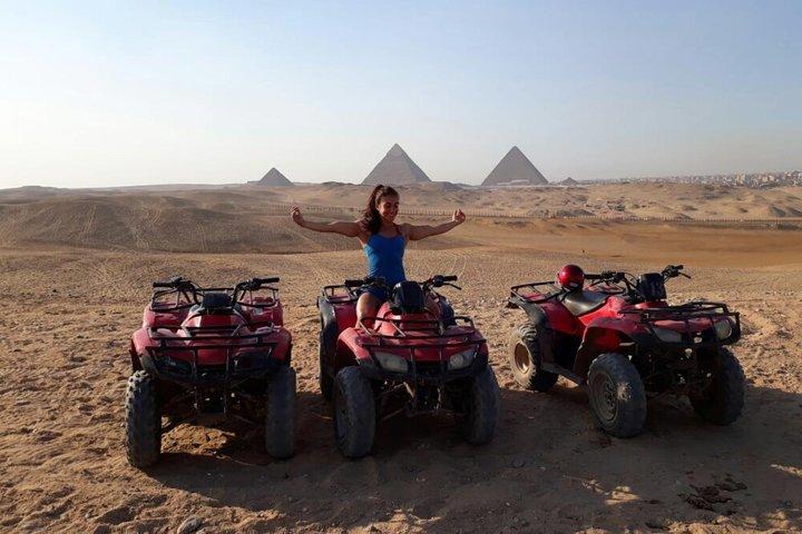 Custom Tour to Giza Pyramids and Desert ATV