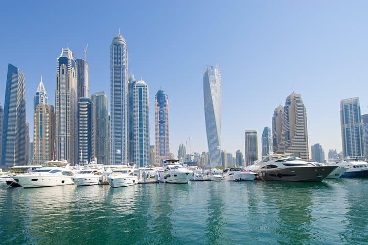 Dubai Marina Yacht Rental Private BASIS For 1 to 9 people
