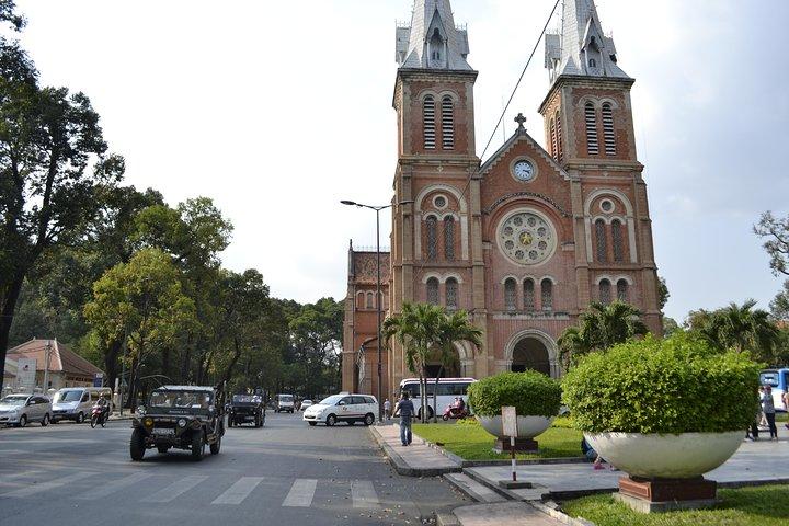 Half-Day Tour of Ho Chi Minh City on Restored Army Jeep