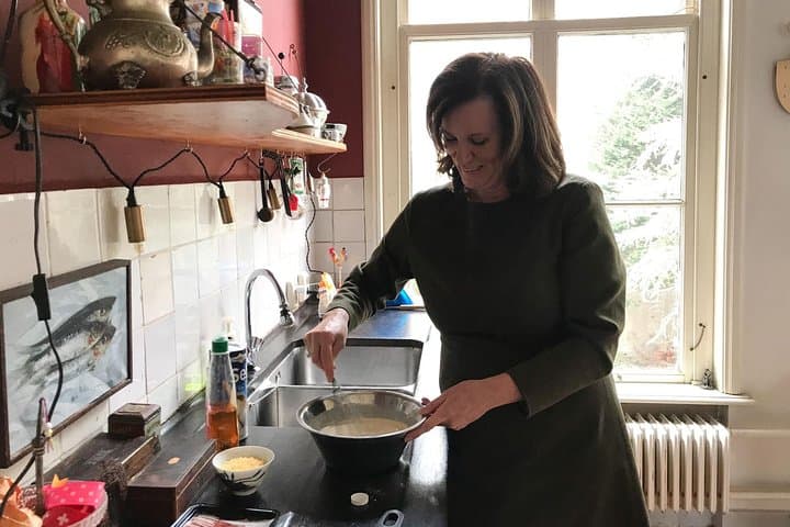 Private Dutch Pancake Cooking Class in an Amsterdam Canal Home