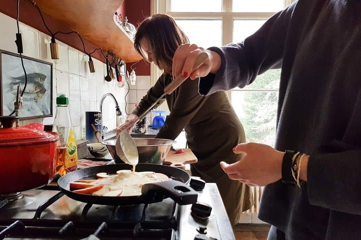 Private Dutch Pancake Cooking Class in an Amsterdam Canal Home