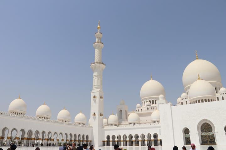 Full Day Abudhabi City Tour with Ferrari World Theme Park Ticket