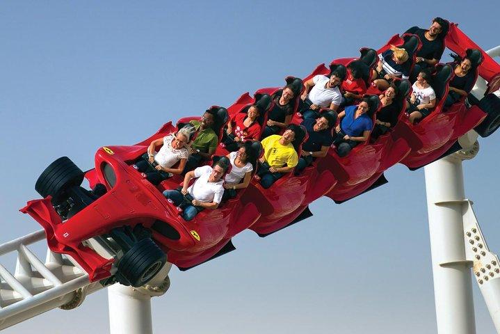 Abu Dhabi with Ferrari world Standard Tour