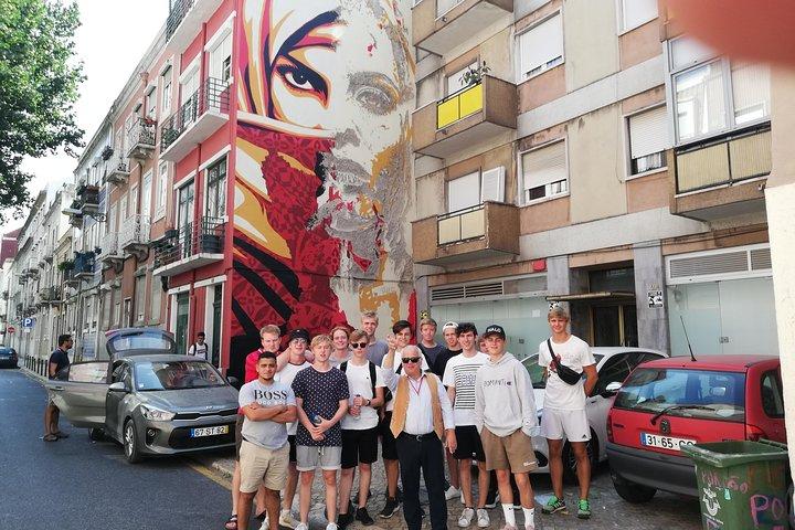 The Real Lisbon Street Art Private Guided Tour by Minivan
