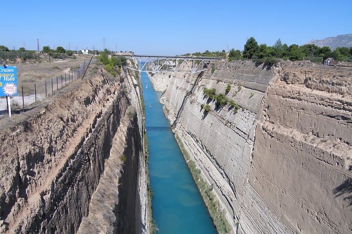 Canal, Ancient Corinth & Nemea, Caves of Wonder, Great Lunch, Private Tour
