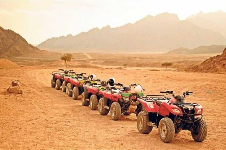 Sunset Quad Bike Safari Tour in Luxor