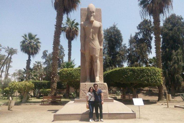 Private Tour Giza Pyramids, Memphis & Sakkara from Cairo airport