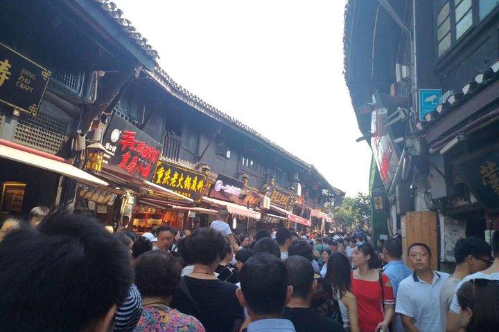Private Day Tour to Ciqikou, Liziba, Jiefangbei etc. in Chongqing