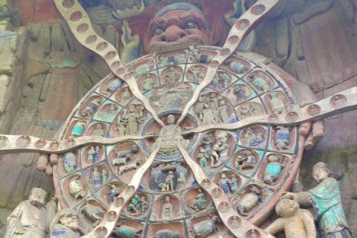 1-Day Chongqing Dazu Rock Carvings Private Tour With the Lunch