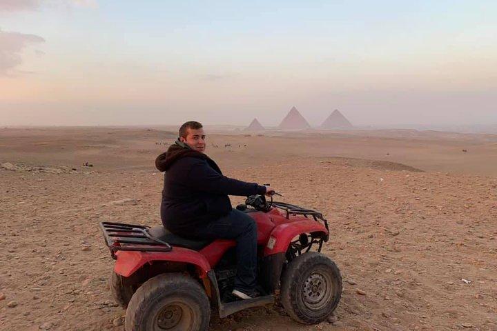 Quad Bike, Lunch & Camel Ride Private Tours from Cairo Giza Hotel