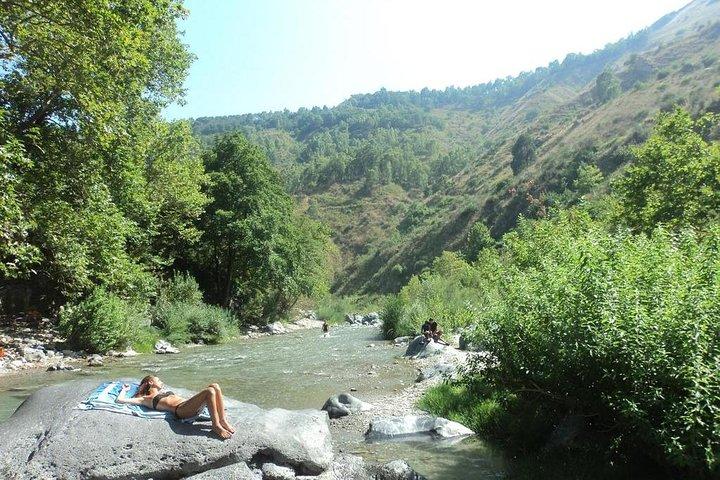Private Tour of Gole Alcantara with Organic Lunch in "Trattoria"