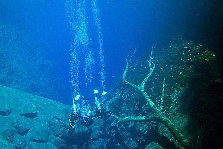 Skip the Line: Lagoa Misteriosa Admission Ticket with Scuba Diving Experience