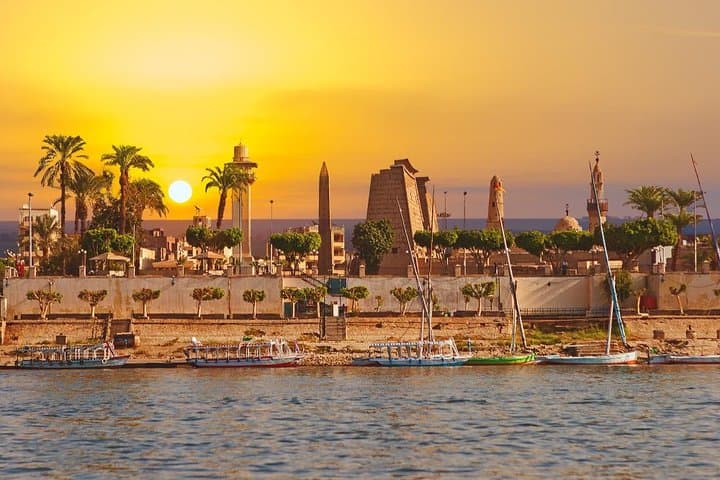 Luxor Nile River Private Felucca Ride at Sunset