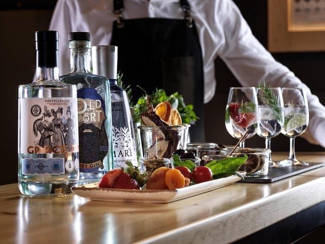 Guided Gin tasting experience in Athens with Snacks