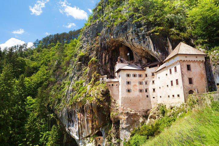 Postojna cave, Predjama castle and Lake bled from Ljubljana