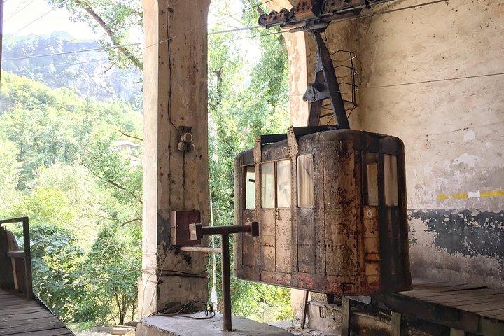 Chiatura and Katskhi Pillar One Day Urbex Tour