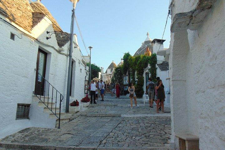 Private guided tour in Alberobello with free tasting: discovering the trulli