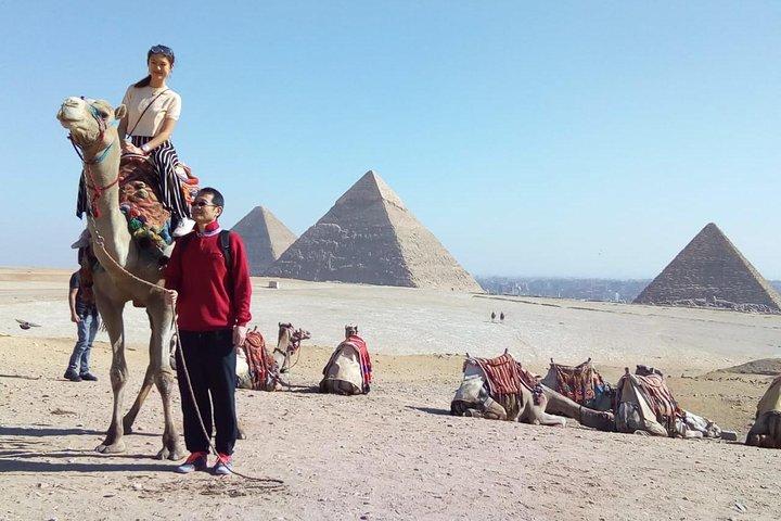 4 Hours Private Tour Giza Pyramids,Sphinx&Nile Felucca Boat Ride