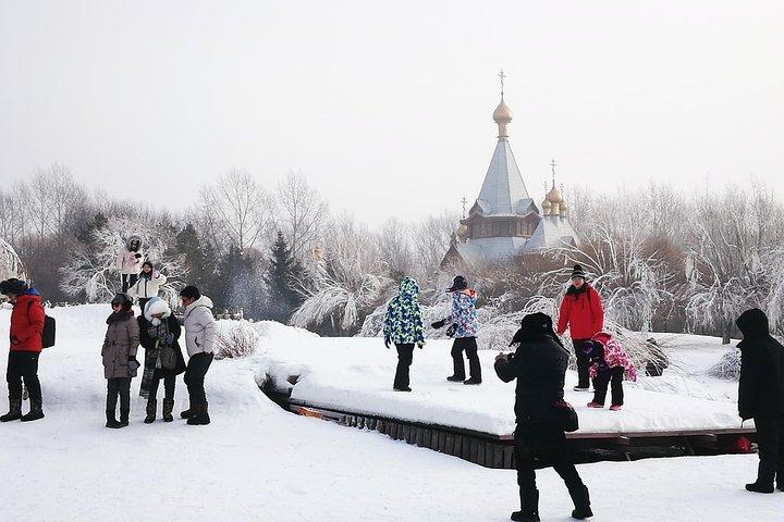 Harbin Volga Manor Private Transfer Service with Entry Tickets