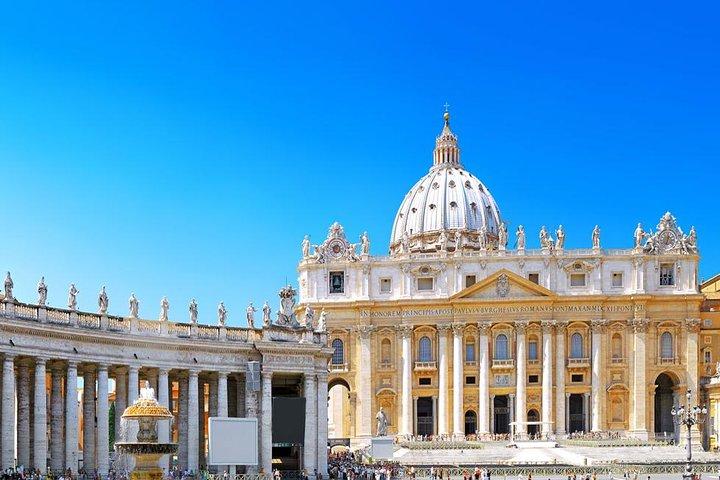 St Peter's Basilica, Papal Tombs Tour, optional Dome