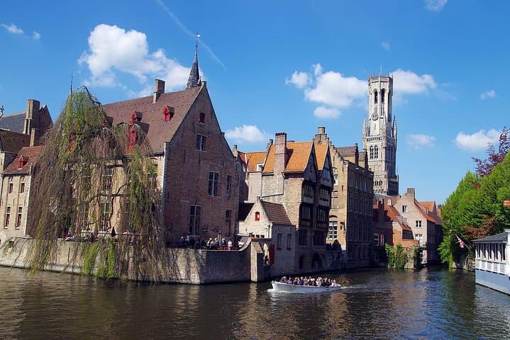 Private day trip to Bruges including canal cruise from Amsterdam