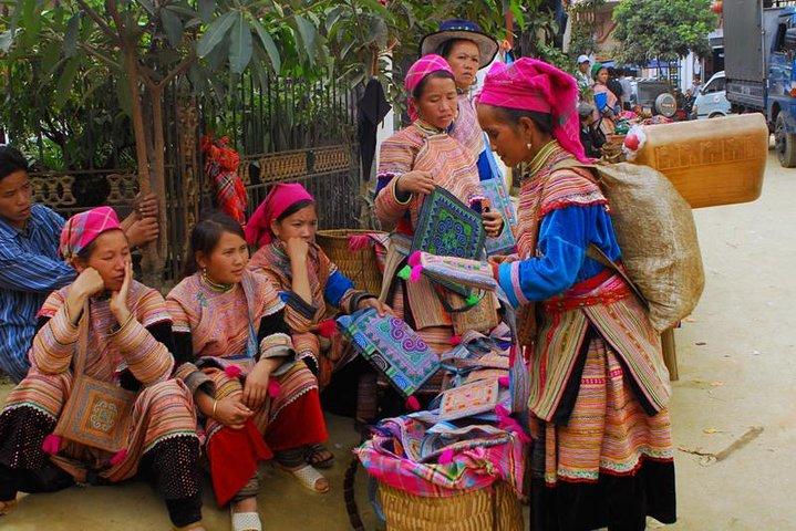 From Hanoi: 2-Day Fansipan Peak and Trek to Village with Train