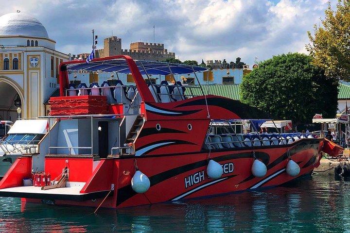 High Speed Cruise to Lindos with 4 hours of Free Time