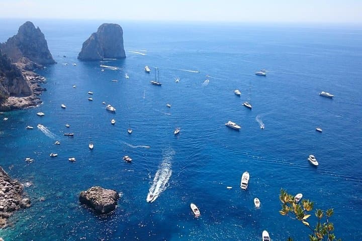From Naples: Full-Day Capri Island and Blue Grotto Tour