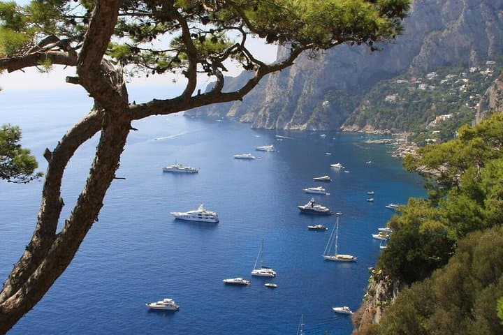 From Naples: Full-Day Capri Island and Blue Grotto Tour