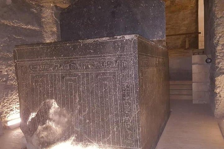 All Saqqara treasures (Pyramids and Tombs) and the underground Serapeum