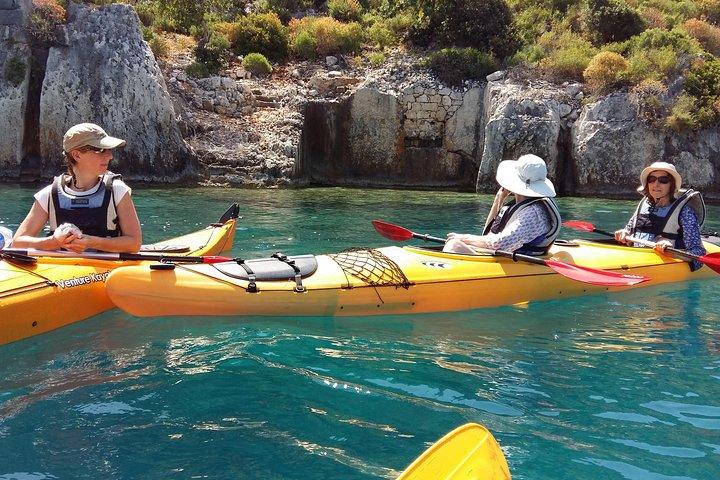 Sea kayaking Over The Sunkencity Of Kekova From Kas - Kalkan
