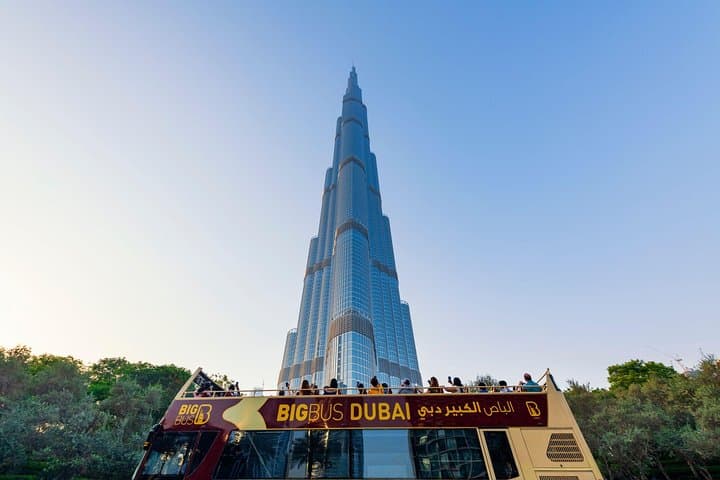 Big Bus Dubai Hop-On, Hop-Off Sightseeing Tour by Open-Top Bus