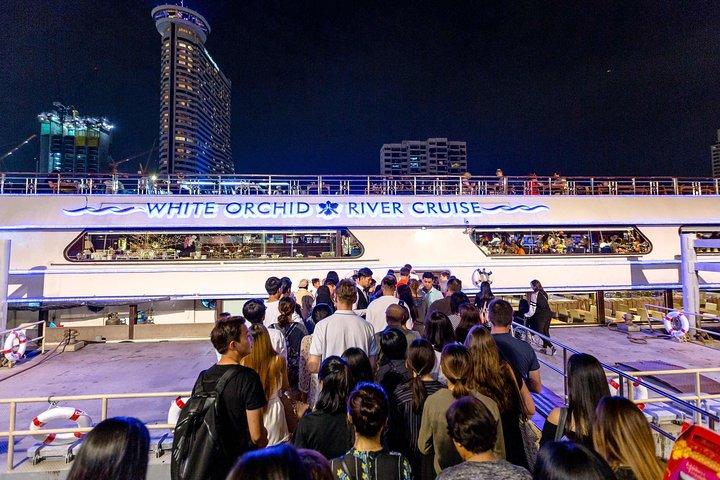 White Orchid Dinner River Cruise at Bangkok Admission Ticket