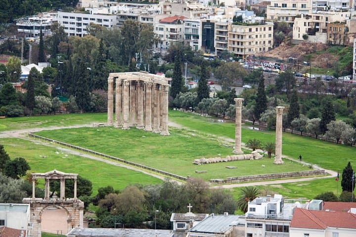 Acropolis, Temple Of Zeus,Olympic Stadium,Parliament,Guards Athens private Tour