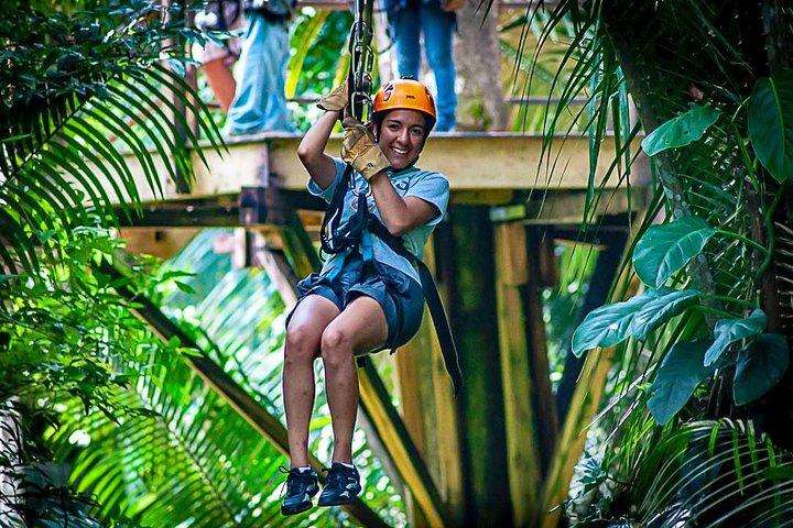 Altun Ha Cave Tubing and Zip line Tours from San Pedro Ambergris Caye