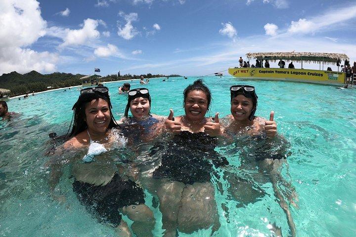 Half-Day Muri Lagoon BBQ Lunch Cruise including Snorkeling