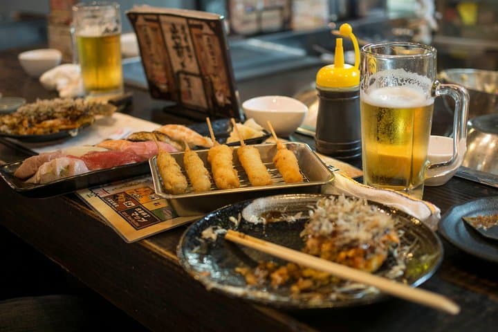 Osaka Backstreet Nightlife & Street Food Walking Tour