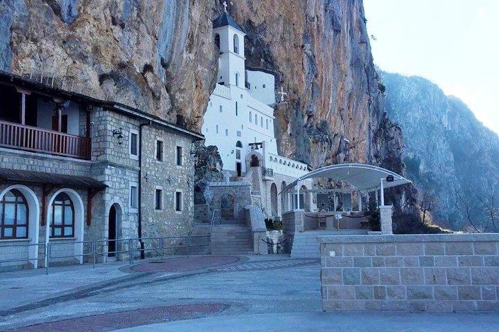 Monastery Ostrog - Spiritual Center of Balkans and Beautiful Countryside