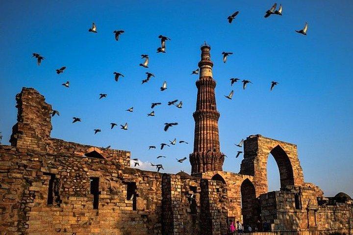 Morning Tour Of Chhatarpur Temples And Qutub Minar In Delhi With Tuk-Tuk Ride