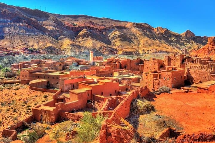Ait Benhaddou and Atlas Mountain pass fr Telouet Valley -Day Trip from Marrakech