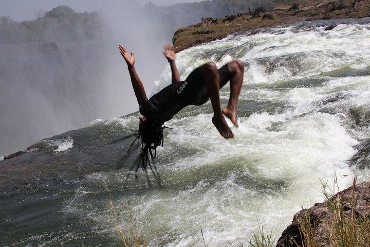 Devil's pool Livingstone Island Tour