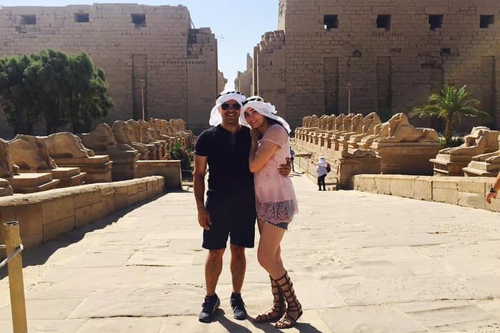 Cairo: Luxor East and West Banks Guided Tour& Overnight Sitting Train Round Trip