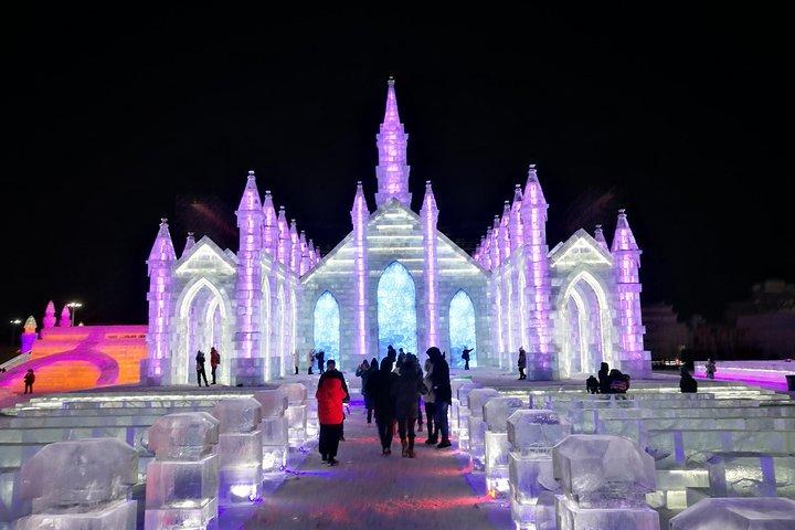 Group Tour to Harbin Ice and Snow World plus Sun Island Snow Sculpture Festival