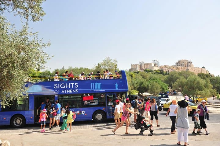 Athens Combo: Hop-on Hop-off Bus & Cape Sounion Sunset Tour
