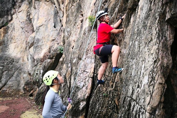 Half-Day Guided Rock Climbing in Batu Caves, Malaysia