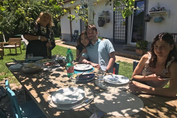 From Rome: Pasta Fresca Cooking Class in a Farmhouse with a Local