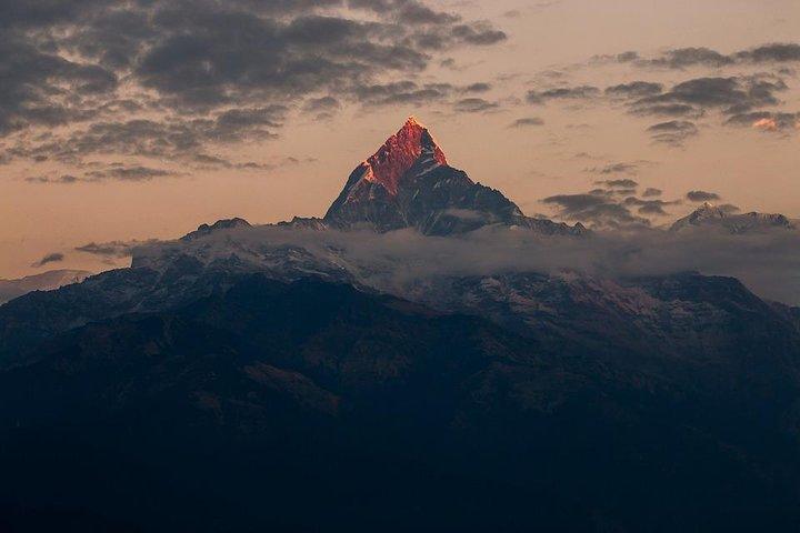 Sarangkot sunrise and zip flying with a private vehicle and guide in Pokhara