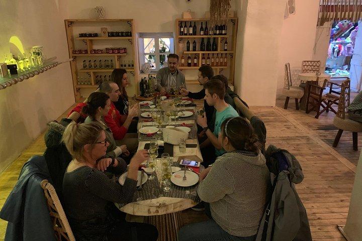 Extra virgin olive oil And Honey Tasting